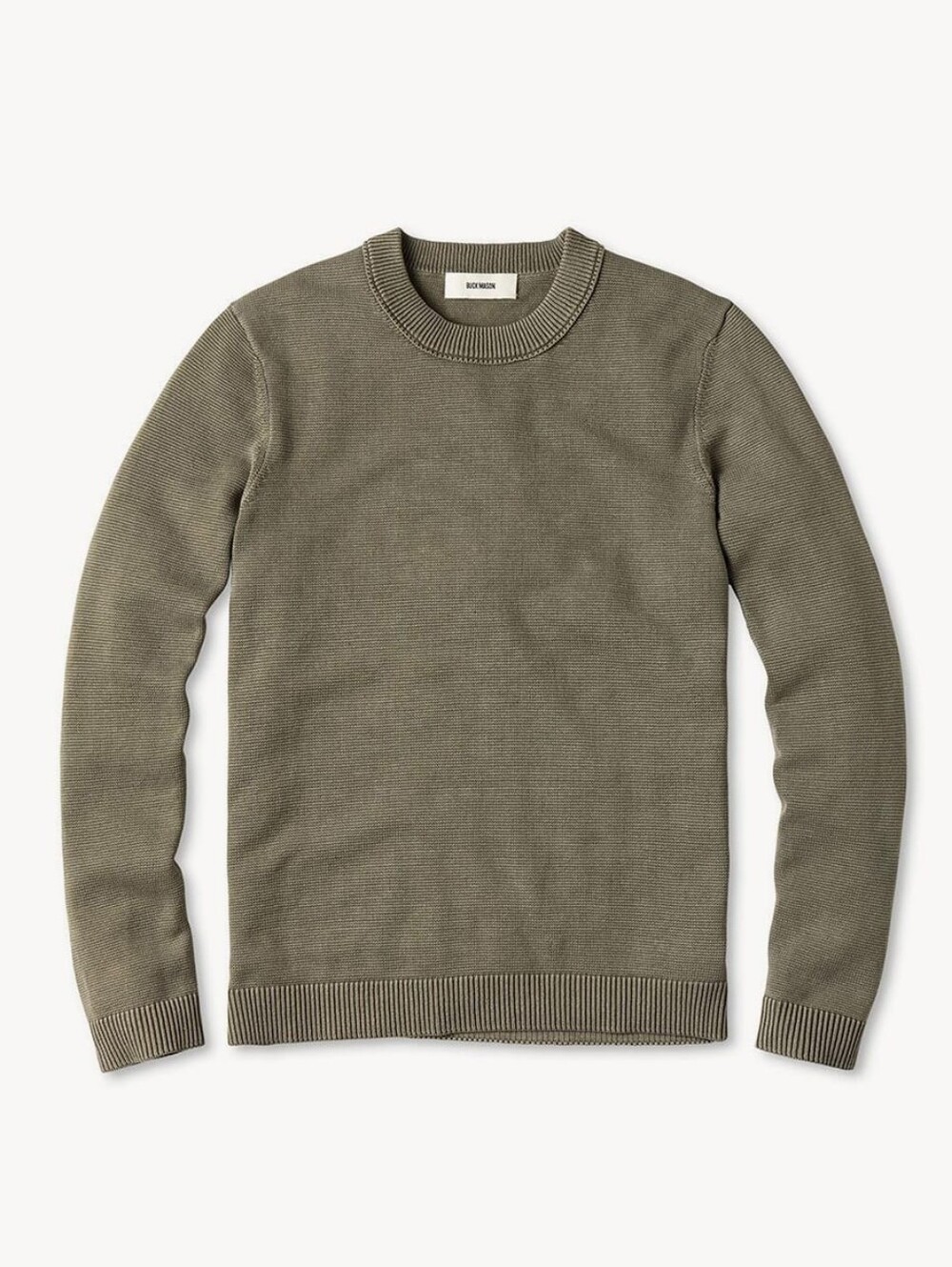 Flawed Buck Mason Dyed Cotton Traveler Sweater